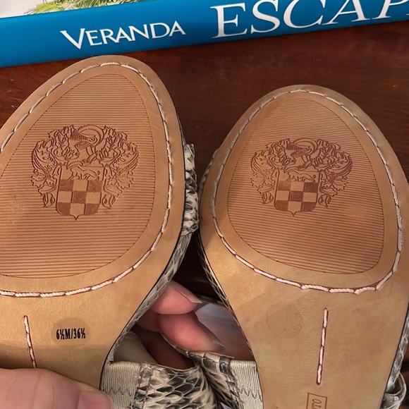 Vince Camuto Leather Sandals - Picture 5 of 6